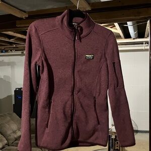 L.L. Bean Maroon Jacket